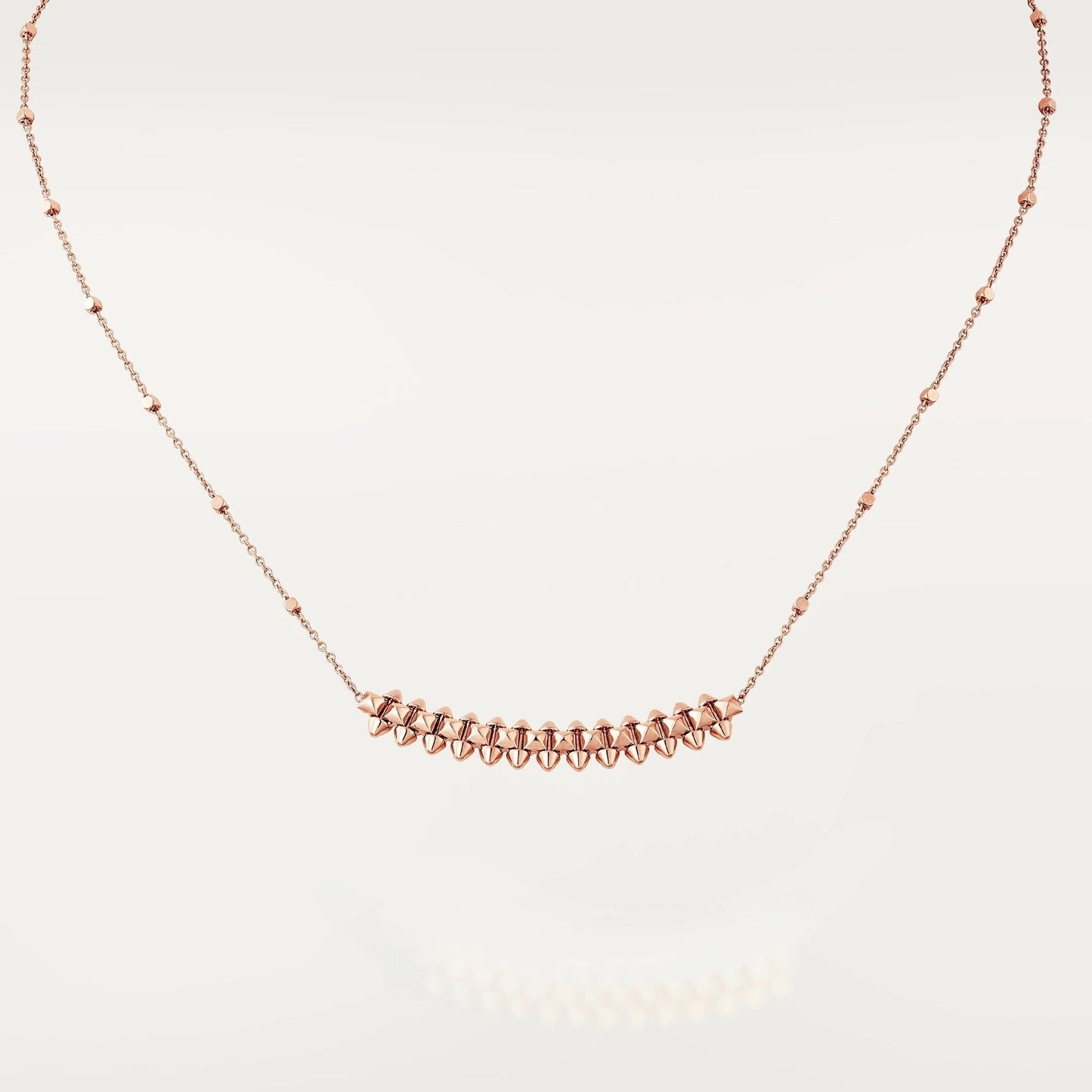 [Regal Gem]CLASH PINK GOLD NECKLACE