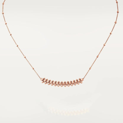 [Regal Gem]CLASH PINK GOLD NECKLACE