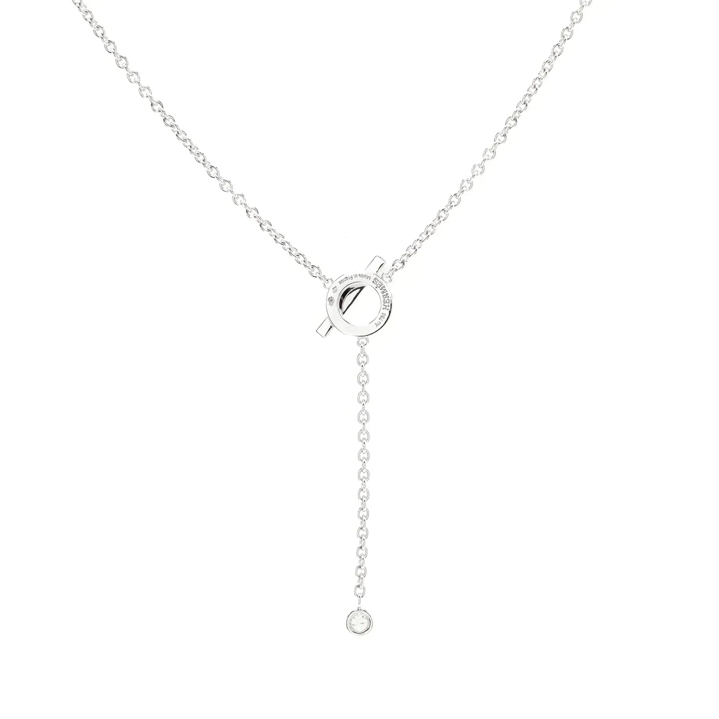 [Regal Gem]FINESSE SILVER DIAMOND NECKLACE