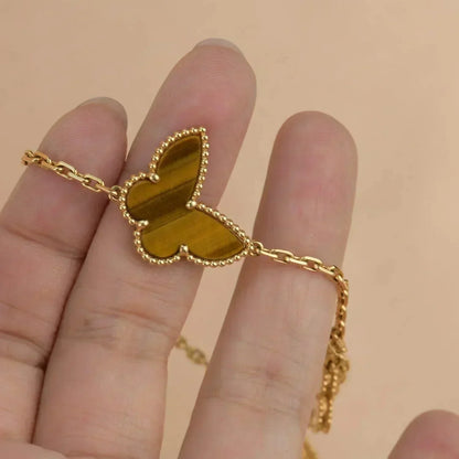 [Regal Gem]LUCKY SPRING 5 MOTIF GOLD BRACELET