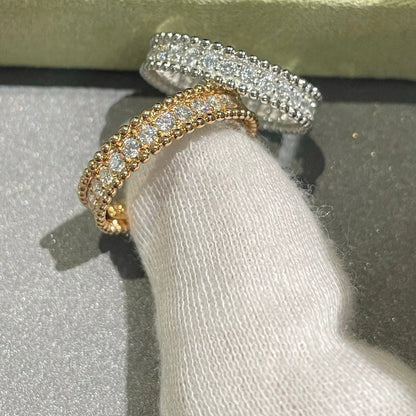 [Regal Gem]PERLEE DIAMOND SILVER RING