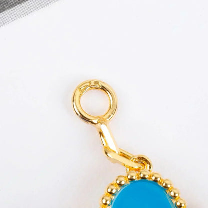 [Regal Gem] CLOVER 5 MOTIF TURQUOISE BRACELET COLLECTION