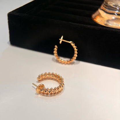 [Regal Gem]CLASH SMALL HOOP EARRINGS