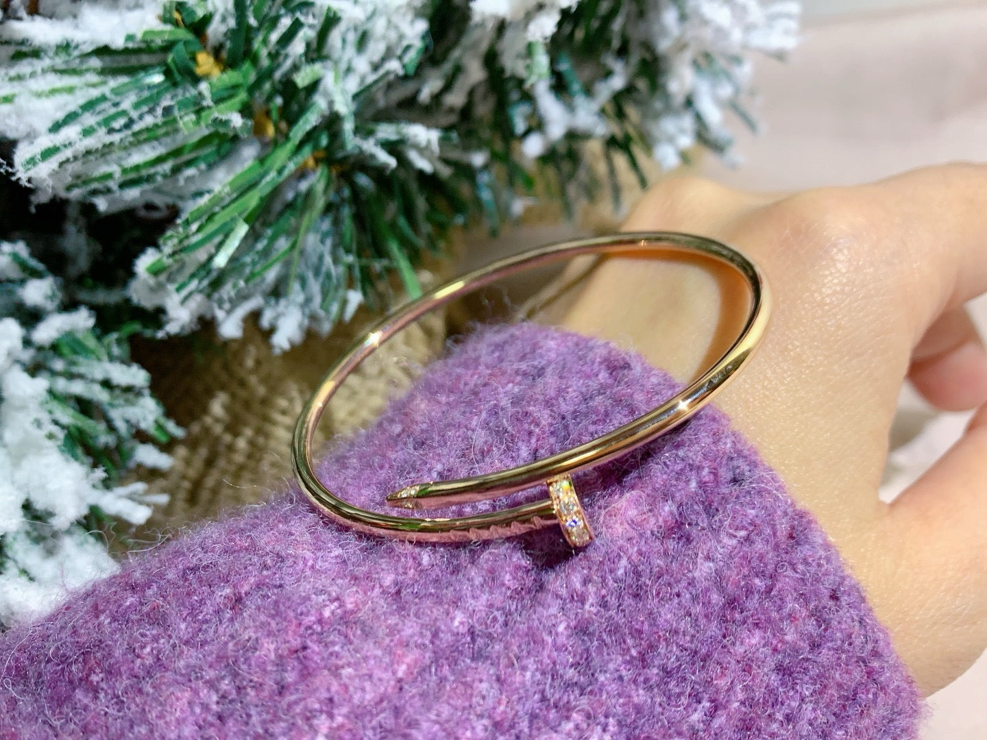 [Regal Gem]JUSTE BRACELET 2.5MM DIAMONDS