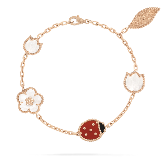 [Regal Gem]LUCKY SPRING 5 MOTIF BRACELET