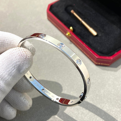 [Regal Gem]LOVE BRACELET 6.1MM 10 DIAMONDS