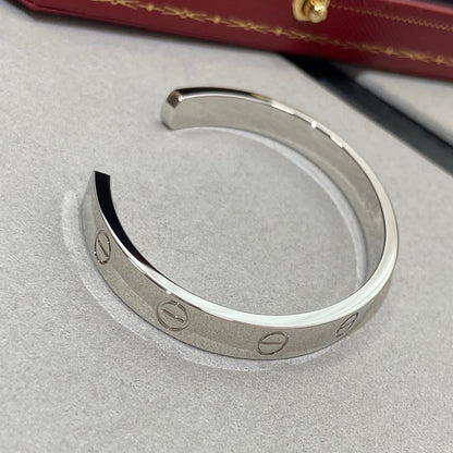 [Regal Gem]LOVE BRACELET 6.1MM 1 DIAMOND OPEN CUFF