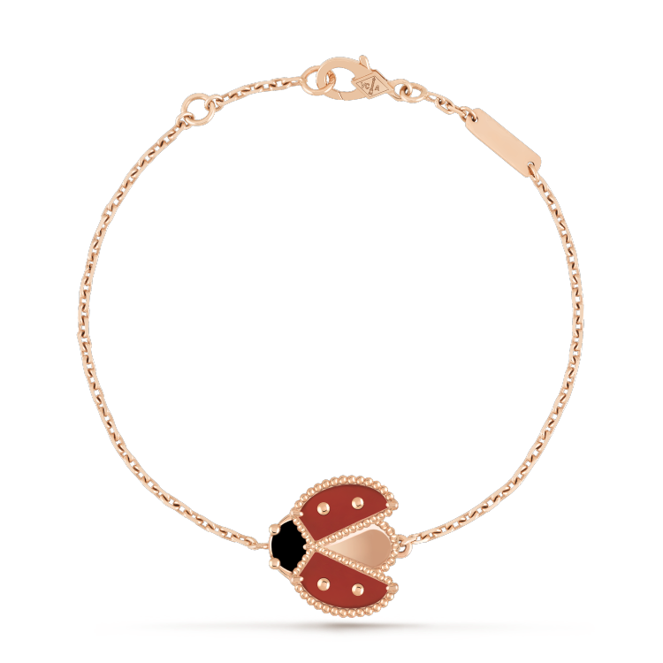 [Regal Gem]LUCKY SPRING 1 MOTIF PINK GOLD BRACELET