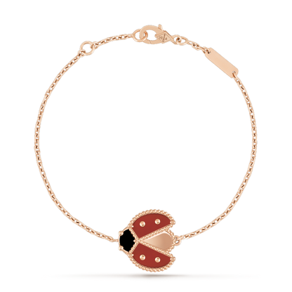 [Regal Gem]LUCKY SPRING 1 MOTIF PINK GOLD BRACELET