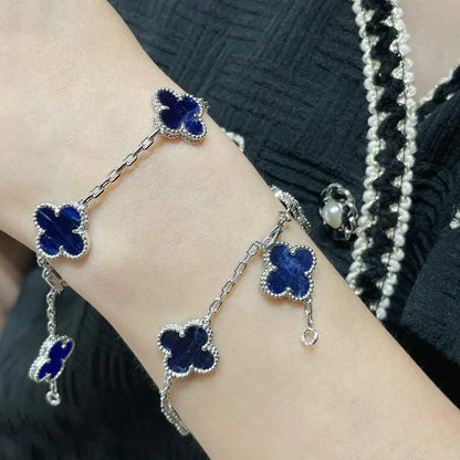 [Regal Gem]CLOVER 5 MOTIF PIETERSITE BRACELET COLLECTION