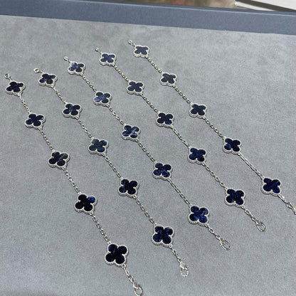 [Regal Gem]CLOVER 5 MOTIF PIETERSITE BRACELET COLLECTION