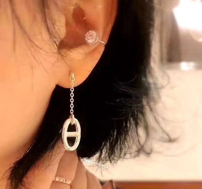[Regal Gem]CHAINE TASSEL EARRINGS