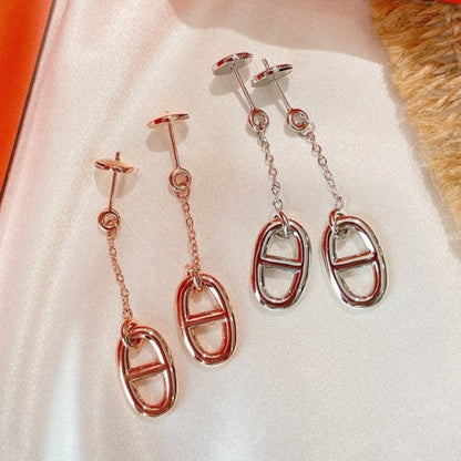 [Regal Gem]CHAINE TASSEL EARRINGS