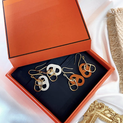 [Regal Gem]HM O'MAILLON GOLD EARRINGS