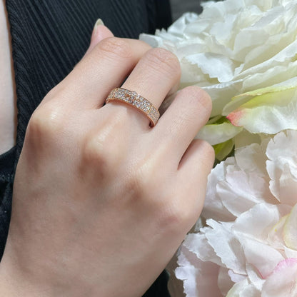 [Regal Gem]KELLY PINK GOLD DIAMOND RING
