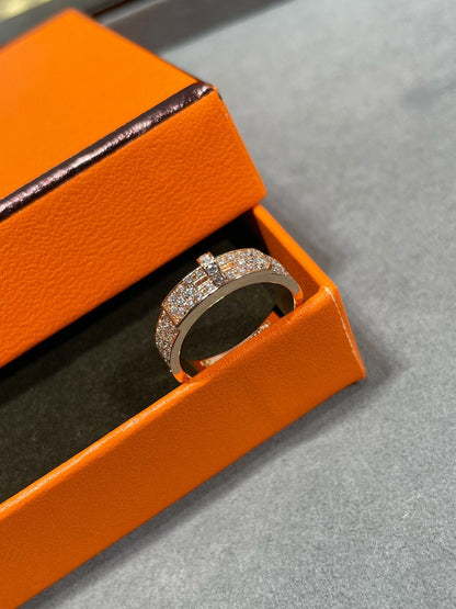 [Regal Gem]KELLY PINK GOLD DIAMOND RING