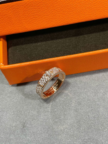 [Regal Gem]KELLY PINK GOLD DIAMOND RING