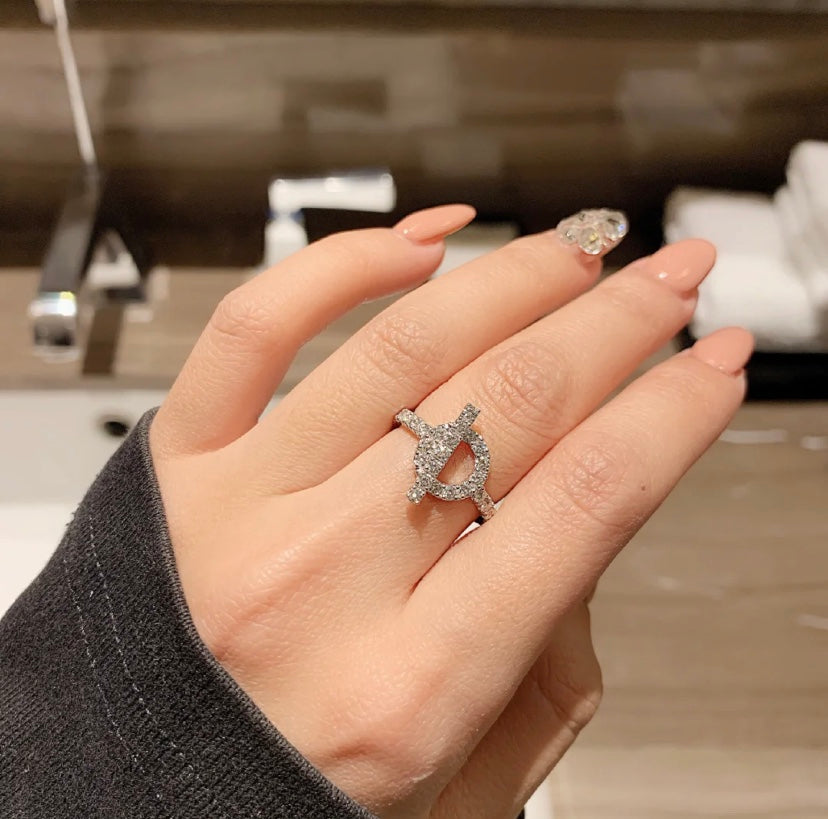 [Regal Gem]ECHAPPEE RING SILVER DIAMOND