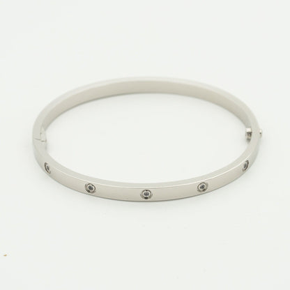 [Regal Gem]LOVE BRACELET 3.65MM 10 DIAMONDS