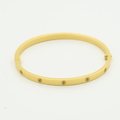 [Regal Gem]LOVE BRACELET 3.65MM 10 DIAMONDS