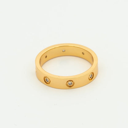 [Regal Gem]LOVE RING 3.6MM 8 DIAMONDS