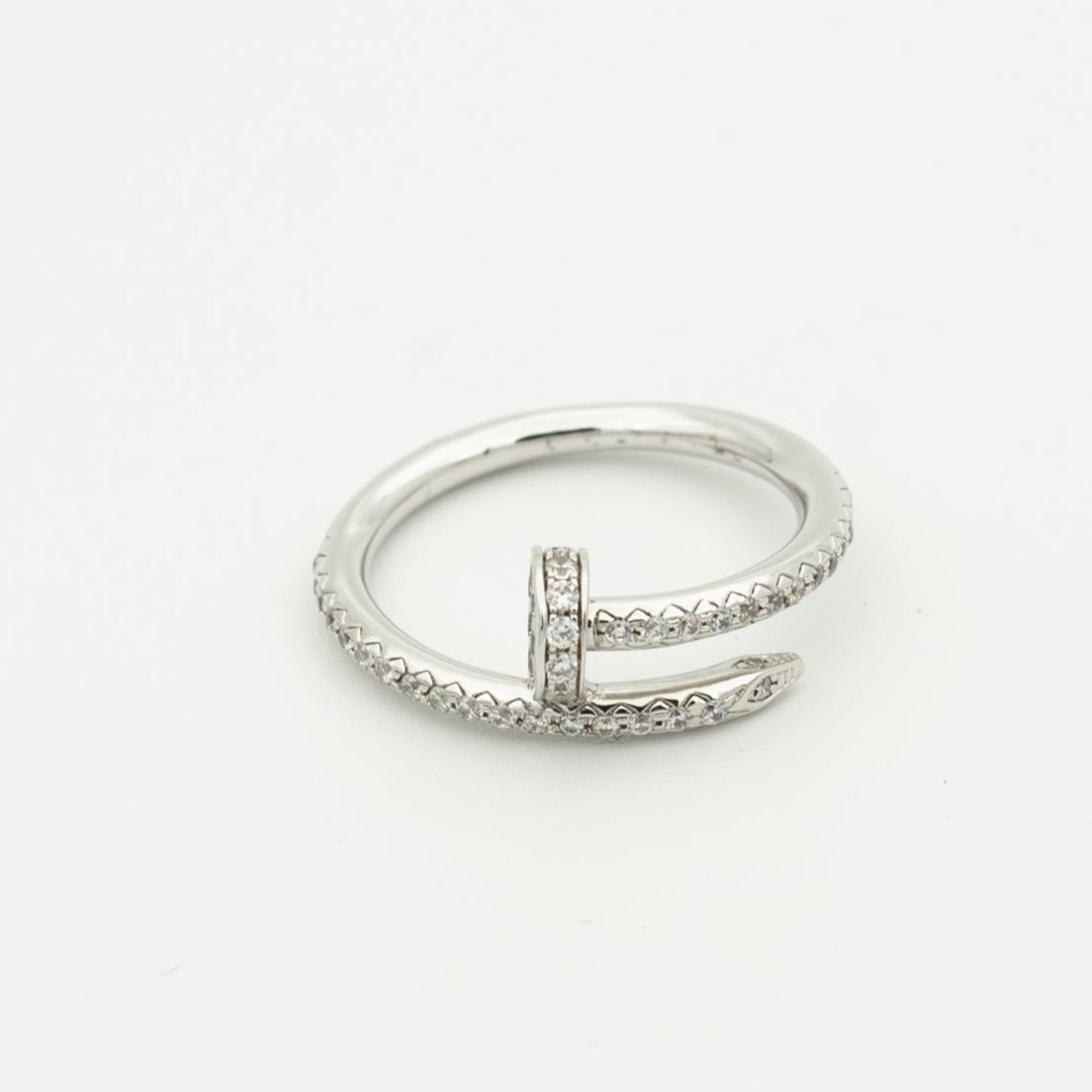 [Regal Gem]JUSTE RING 1.8MM SILVER DIAMONDS