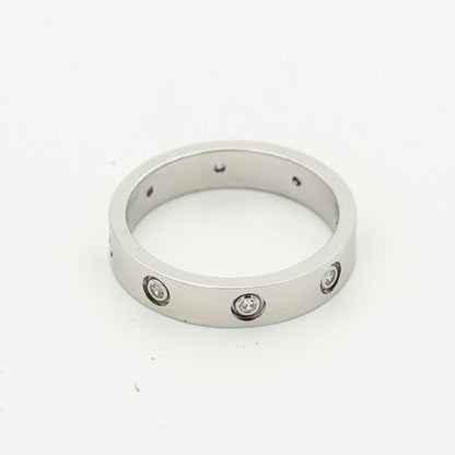 [Regal Gem]LOVE RING 3.6MM 8 DIAMONDS