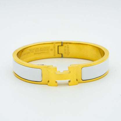 [Regal Gem]H WHITE BRACELET