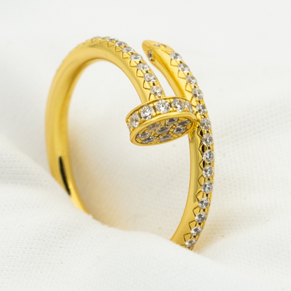 [Regal Gem]JUSTE RING 1.8MM GOLD DIAMONDS