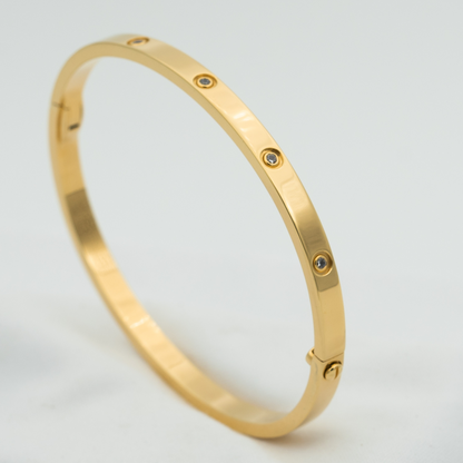 [Regal Gem]LOVE BRACELET 3.65MM 10 DIAMONDS