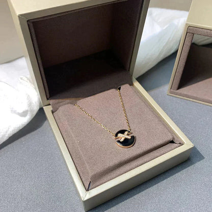 [Regal Gem]JEUX DE Regal Gem GOLD DIAMOND NECKLACE