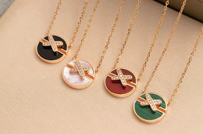 [Regal Gem]JEUX DE Regal Gem GOLD DIAMOND NECKLACE