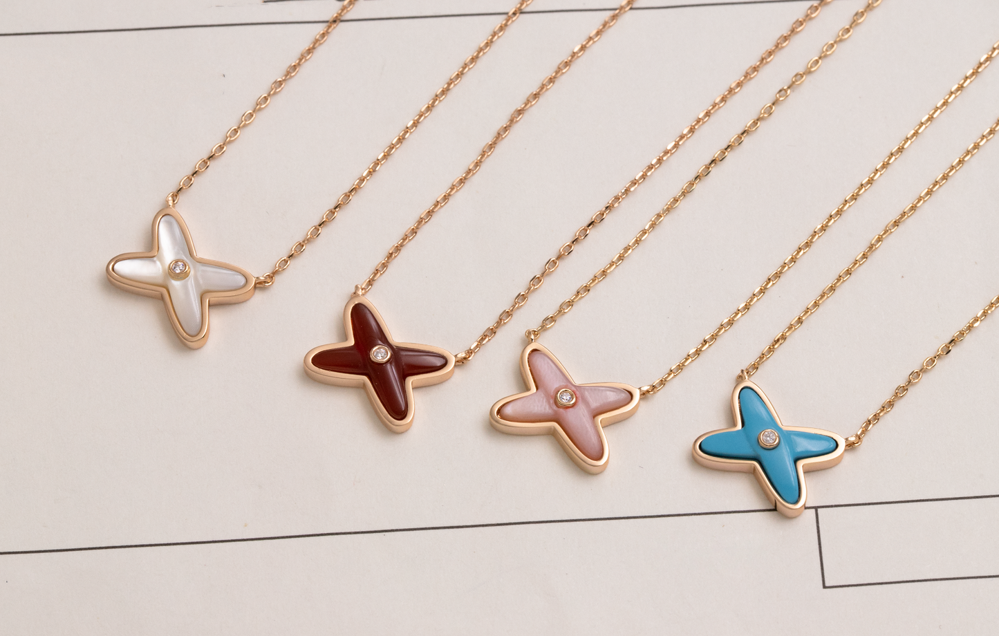 [Regal Gem]JEUX DE NECKLACE 1 DIAMOND
