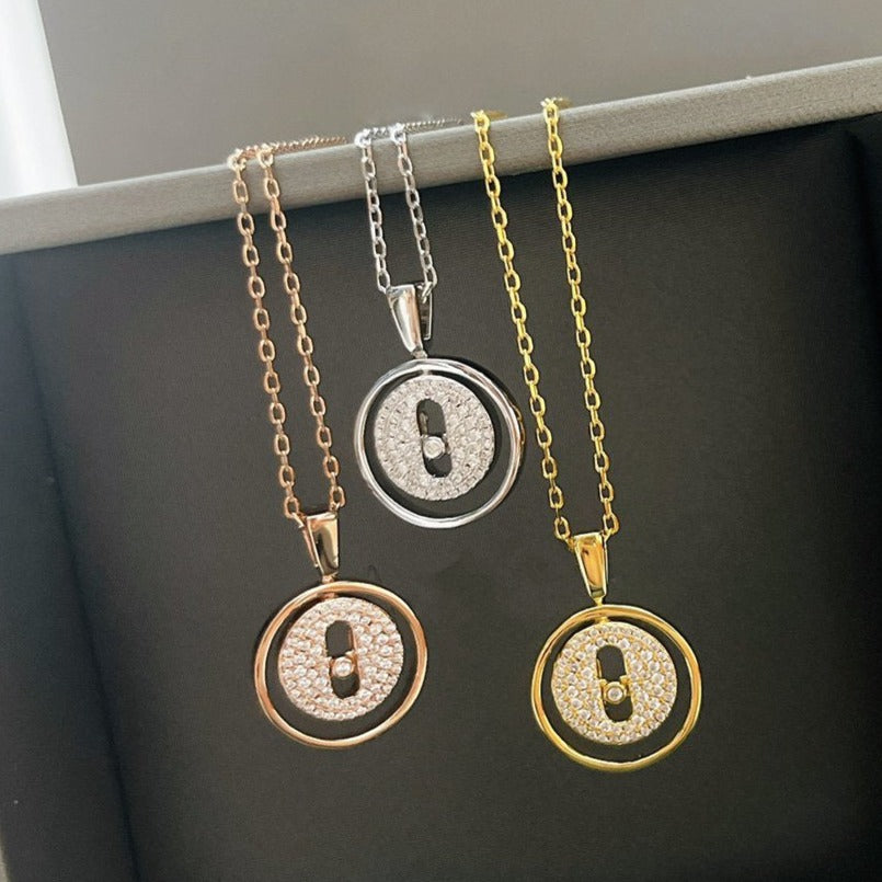 [Regal Gem]Demo MOVER PM PAVED NECKLACE