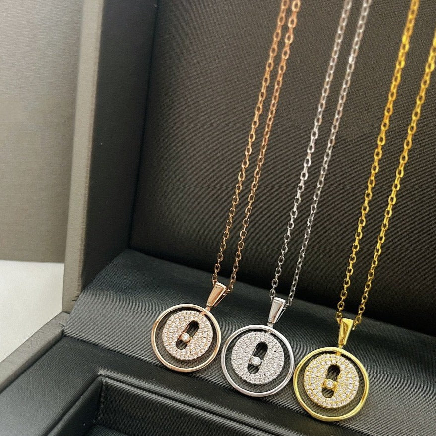 [Regal Gem]Demo MOVER PM PAVED NECKLACE