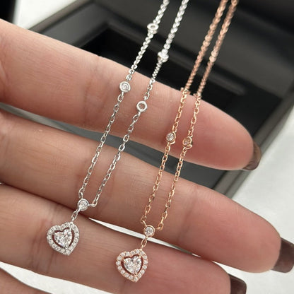 [Regal Gem]JOY HEART DIAMOND NECKLACE
