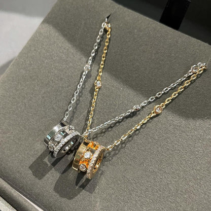 [Regal Gem]CHAIN MOVE ROMANE PEDAND NECKLACE