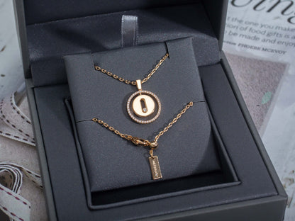 [Regal Gem]Demo MOVE PM NECKLACE PINK GOLD DIAMOND