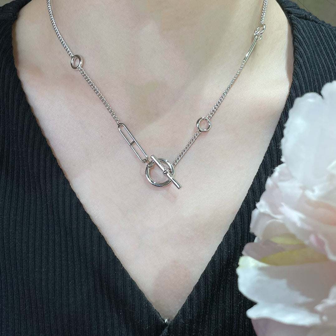 [Regal Gem]HM STERLING CHAINE D'ANCRE HEART