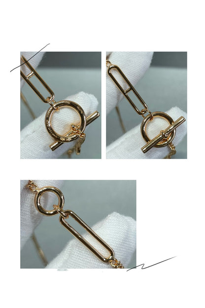 [Regal Gem]HM STERLING CHAINE D'ANCRE HEART