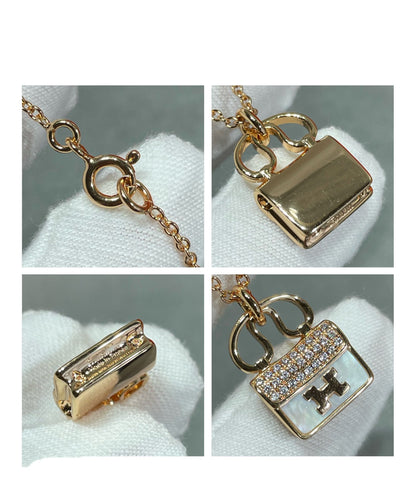 [Regal Gem]H CIRCE MOISSANITE PENDANT NECKLACE GOLD