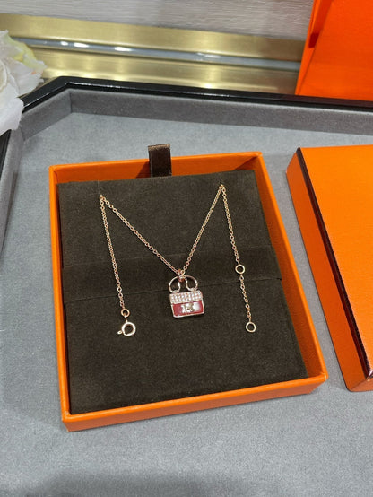 [Regal Gem]H CIRCE MOISSANITE PENDANT NECKLACE GOLD