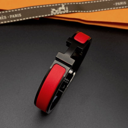 [Regal Gem]CLIC HM SO BLACK RED BRACELET