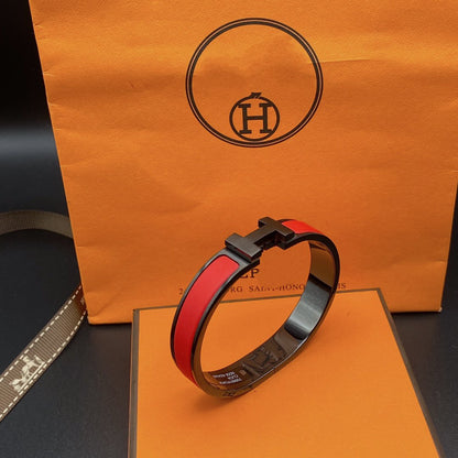 [Regal Gem]CLIC HM SO BLACK RED BRACELET