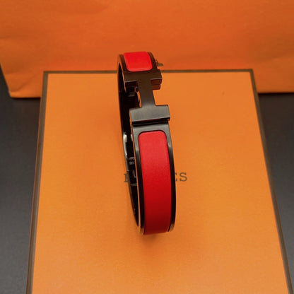 [Regal Gem]CLIC HM SO BLACK RED BRACELET
