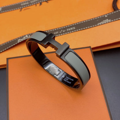 [Regal Gem]CLIC HM SO BLACK GREY BRACELET