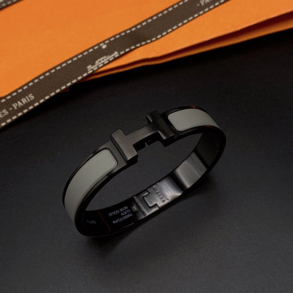 [Regal Gem]CLIC HM SO BLACK GREY BRACELET