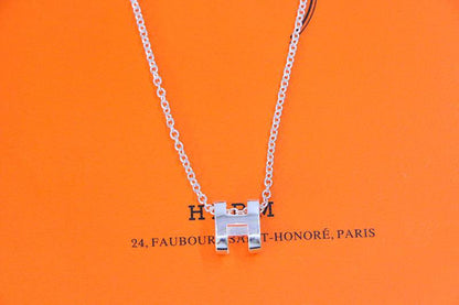 [Regal Gem]HM NECKLACE H LETTER OVAL SERIES