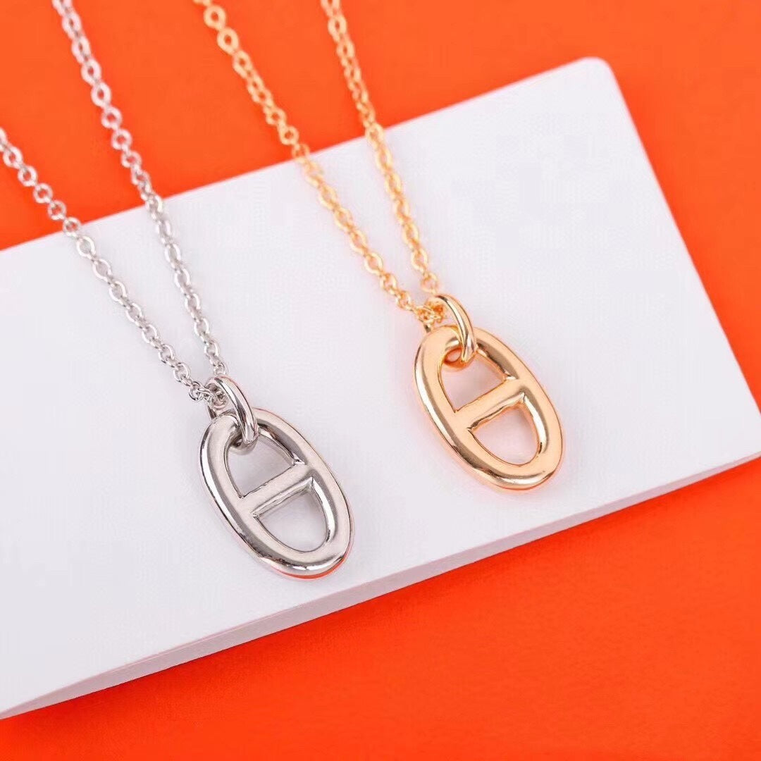 [Regal Gem]HM PIG NOSE NECKLACE