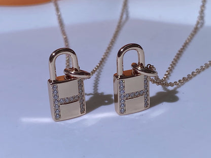 [Regal Gem]HM ADVANCED NICHE LOCK HEAD NECKLACE DIAMONDS